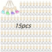 Resim Willowhaven 15 Adet Araç Difüzör Şişesi Askılı Hava Temizleme Cam Parfüm Şişesi 