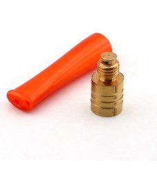 Resim Pipsan Metal Filtreli Sigara Ağızlığı Turuncu Renk Sa204 