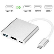 Resim Codegen CDG-CNV39 Usb 3.1 Type-C Usb 3.0 HDMI Çoklayıcı Adaptör 