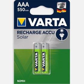 Resim Varta 2'li Şarjlı Solar Pil 