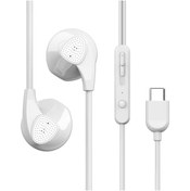 Resim uiisii UİİSİİ kulakiçi type-c girişli kablolu kulaklık 