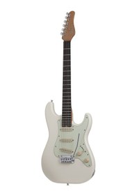 Resim Schecter Nick Johnston Traditional Elektro Gitar Atomic Snow 