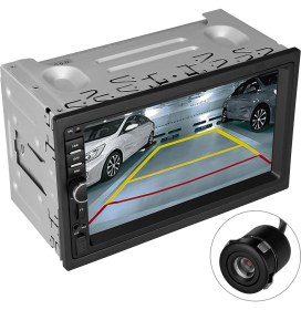 Resim Mikado MC-X200D 7 Tft Usb-Sd-Bluetooth Geri Vites Kameralı Double Dın 4*50W Multimedia Ekran Oto Teyp 