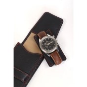 Resim One Watch El Yapımı Saffiano Dana Derisi Saat Kesesi - Saat Kutusu 