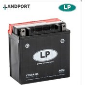 Resim Vespa Lx Px 200 Landport Lp Motosiklet Aküsü Agm Tip 
