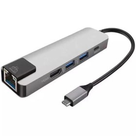 Resim Polhammobile Polham Usb 3.1 Type C To Hdmı 2xusb 3.0 Rj45 Ethernet Dönüştürücü Adaptör Ipad Macbook Dönüştürüc 