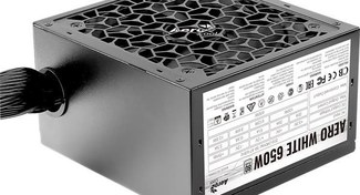 Resim Aerocool Aero Whıte 650W 80+ 12Cm Fan Guc Kaynagı (Ae-Aerow650) 