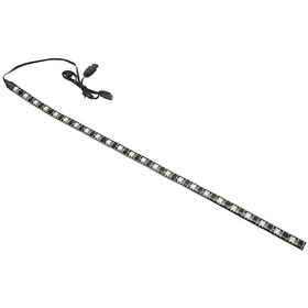 Resim Yuntech01 Coolmoon 40cm Manyetik Rgb Led Şerit, 5v Argb Senkronizasyon, 365 Işık Efekti, 16 Milyon Renk, Bilgisayar Kasası Dekorasyonu 