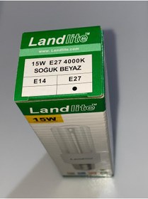 Resim Landlite Tasarruflu Ampul 75w E27 Gün Işığı(4000K) 