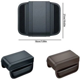 Resim Dancemonkey Cbtx Araba Kol Dayama Kutusu Yükseltme Pedi Hafızalı Köpük Dirsek Desteği Koyu Kahverengi 