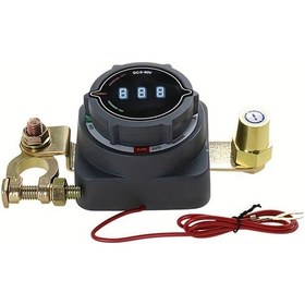 Resim Lumaworld For Switch Battery Breaker With Digital Voltage Display Akıllı Voltaj Gösterge Devre Kesici Araç Tekne Karavan Bağlantı Bloklu 