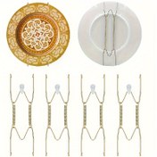 Resim 4 adet Ekran Tutucu, 20.32/25.4/30.48cm W Duvar Tabakları Ekran Askı Tipi Bahar Tabak El Sanatları Dekorasyon, Görünmez Tutucu saç tokası, Oturma Odası, Yemek Odası ve Restoran için, Ev Dekoru, Ev Organizatörleri ve Depolama, Ev Aksesuarları 