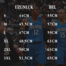 Resim Orlando Magic Basketball Team Şort - Beyaz / M 