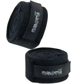 Resim Boks Kick Boks Muay Thai El Koruma Bandajı Siyah 5 Metre 