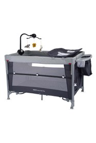 Resim Kraft Easy Fold Plus Anne Yanı Oyun Parkı 70x110 cm Açık Gri 