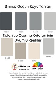 Resim Polisan Elegans Extra m² Antibakteriyel-Küf Önleyici Maksimum Silinebilir İç Cephe Boyası 15L-20Kg 