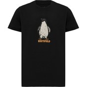 Resim Routefield Treykids Unisex Çocuk Siyah Tişört 