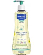 Resim Mustela Stelatopia Cleansing Oil Bebek Temizleme Yağı 500 ML 