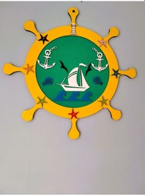 Resim Kapı Süsü Kişiye Özel Sarı 