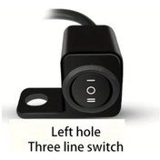 Resim Hightower Sol Üçlü Motosiklet Anahtarı, Çok Fonksiyonlu, Kolay Kullanım, Kompakt Ve Sağlam 