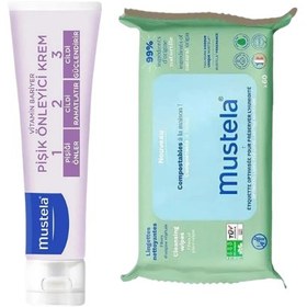 Resim Mustela Bariyer Pişik Önleyici Krem 100 ml + 60'lı Compost Islak Mendil 