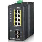 Resim Zyxel RGS200-12P 12 Port Gigabit Yönetilebilir Poe Switch 