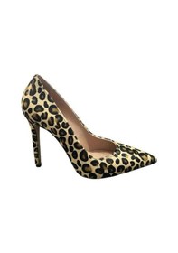 Resim Kemal Tanca 871 9261 Kadın Topuklu Stiletto Leopar 