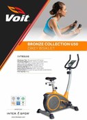 Resim Voit U50 Bronze Collection Spin Bike Kondisyon Bisikleti Gri - Turuncu 