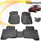 Resim Suzuki Vitara 3D Paspas Havuzlu Siyah 2006-2014 Arası 4 Prç N11.20147 