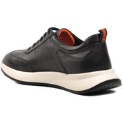 Resim Aspor Siyah Hakiki Deri Erkek Casual Ayakkabı Siyah 