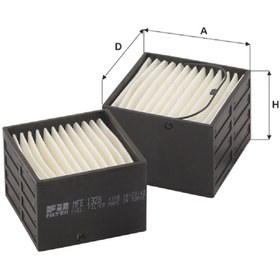 Resim Fil Filtre Mfe 1328 Yakıt Filtresi 