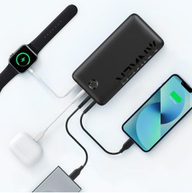 Resim Anker 347 Powerbank 40000mAh - PowerCore 40K Taşınabilir Hızlı Şarj Cihazı - 30W - Siyah - A1377 