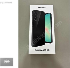 Resim Samsung A26 İkinci El TR | 128 GB 6 GB | Siyah 