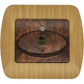 Resim Demirbağ Dmr Riva Maun Ahşap Desenli Tekli Nümeris 