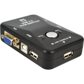 Resim Triline 2 Port Usb Kvm Switch 2Pc Tek Monitör Kontrol 