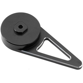 Resim Dianziye Siyah Alüminyum Direksiyon Kumanda Gönderici - 7.43x3.3x1.4cm Boyutlu, El Kontrollü 