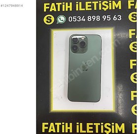 Resim Apple iPhone 13 Pro İkinci El YD | 128 GB | Yeşil 