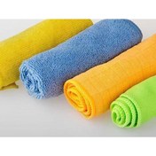 Resim YFHOME Oto Araç Kaporta Cam Torpido Temizleyici Mikrofiber Bez 4 Adet 