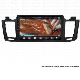 Resim Araç Multimedya Toyota Rav4 Android 12 Carplay 4gb Ram + 64gb Hdd 2013-2018 Navigasyon Ekran Myw 