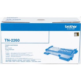 Resim Brother Tn-2260 Siyah Toner (1200 Sayfa) 