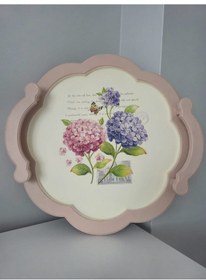 Resim Tepsi, Ahşap, Dekoratif, Servis, Sunumlujk 