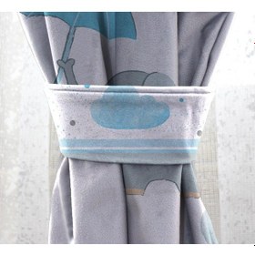 Resim Bebişim Filli Bi168 Çift Kanat Çocuk Odası Fon Perde 