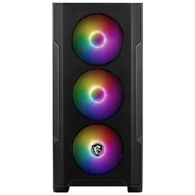 Resim MSI MAG Forge M100A USB 3.2 Auto RGB mATX Tower Bilgisayar Kasası MSI