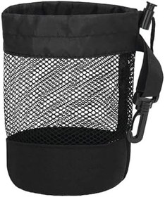 Resim Golf Topu Taşıma Çantası Kılıfı,Golf Topu Kılıfı Çantası - Küçük Örgü Golf Topu Çantası | Karabina Kanca İpli Golf Topu Çanta Organizatör ile Spor Salonu, Açık Hava, Kamp Gezisi için 