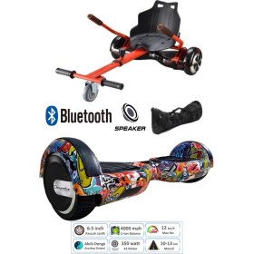 Resim Citymate Elektrikli Kaykay Scooter Hoverboard Akıllı Dengeli + Hover Kart + Çanta Full Paket 