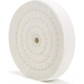 Resim Sones Açı Taşlama Makinesi Düz Parlatma Pamuklu Bez Tekerlek, Boyut: 6 İnç 70 Katman 