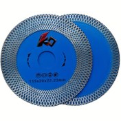 Resim Elmas Testere Bıçak Diski 4.5"/115mm Kuru/Islak Kesim Porselen Granit Mermer Seramik Yapay Taş Karo İçin 