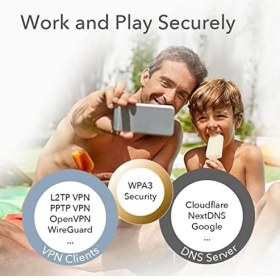 Resim Vuralsin38 Cudy M1200 AC1200 Dual Band Whole Mesh Wi-Fi Sistemi, Tek Bir Wi-Fi Adı ile Kesintisiz Dolaşım, Router ve Menzil Genişletici Modu, Vpn, Güvenli Dns (Dot), Ipv6 (1'li Paket) 