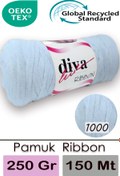 Resim Diva İplik Diva Ribbon 1000 Soft Mavi 