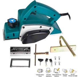 Resim İyisi Yok Rende Metal Sanzıman 650-4500W Çift Bıcaklı Prof. Planya Makinası Planya 